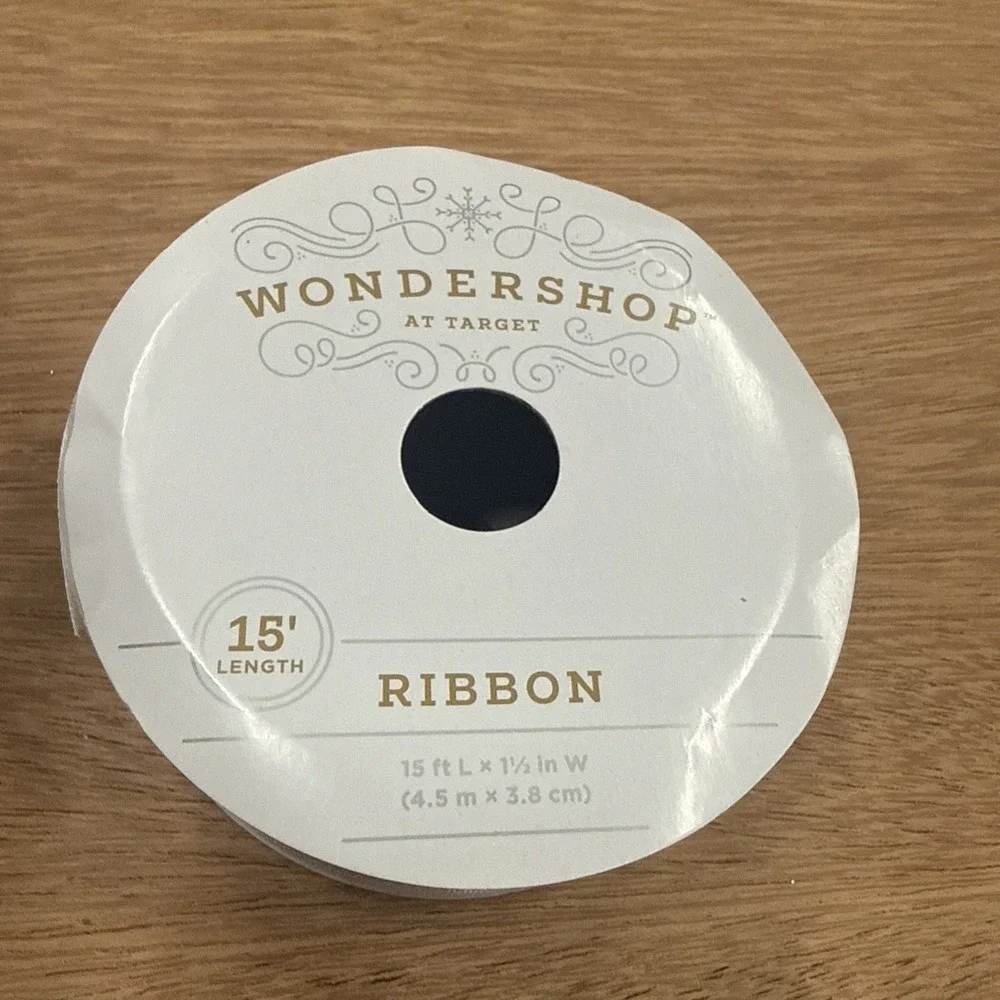 WONDERSHOP RIBBON Christmas‎ Trees 15'L X 1.5